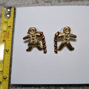 Festive Gingerbread Earrings